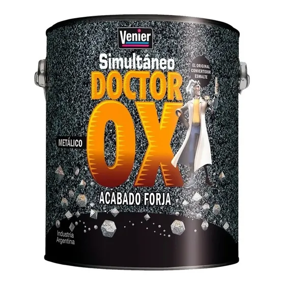 Pintura Esmalte Antioxido Metalico De 1lt Dr. Ox