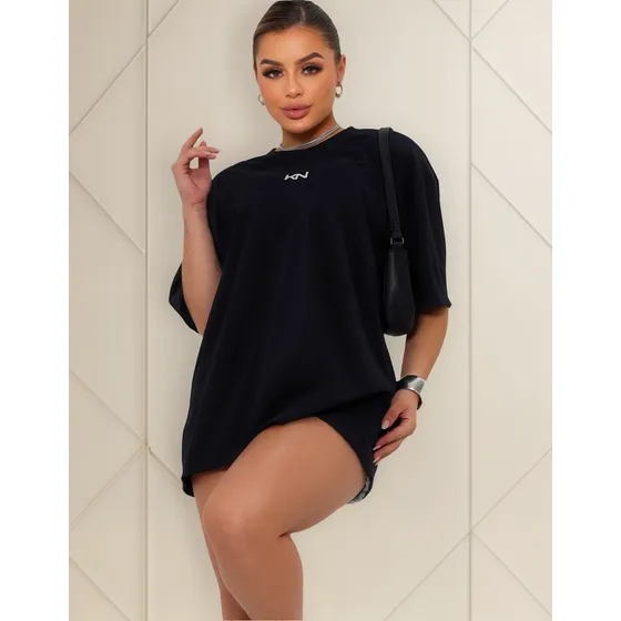 Camisetão Oversized Feminino Comprido Vestido Street Koenig