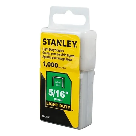 Grapa Para Trabajo Ligero 5/16'' 1000 Piezas Stanley
