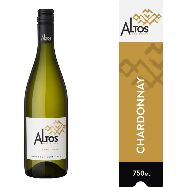 Vino Blanco Altos Del Plata Chardonnay 750ml