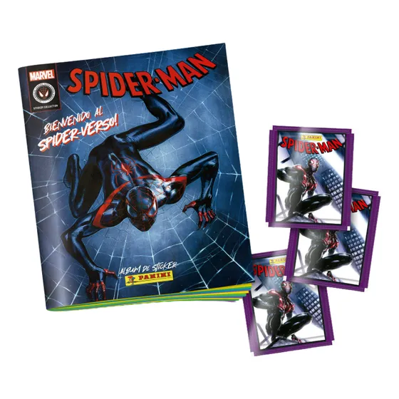 Álbum Spider-man Con 40 Sobres