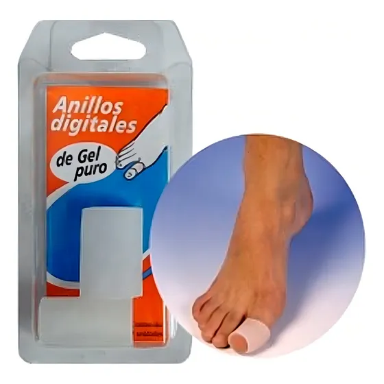 Anillos Digitales De Gel Para Dedo Par Lenox MEDIANO