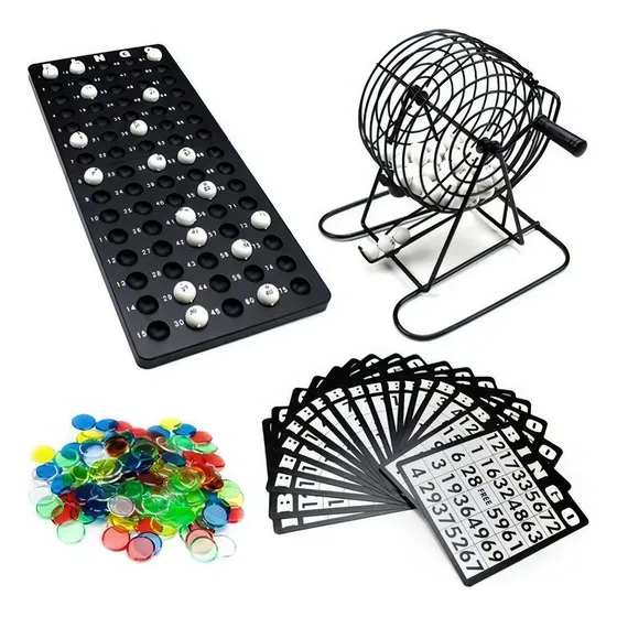 Set De Bingo Lota Completo Incluye Tombola Bingo Metalico
