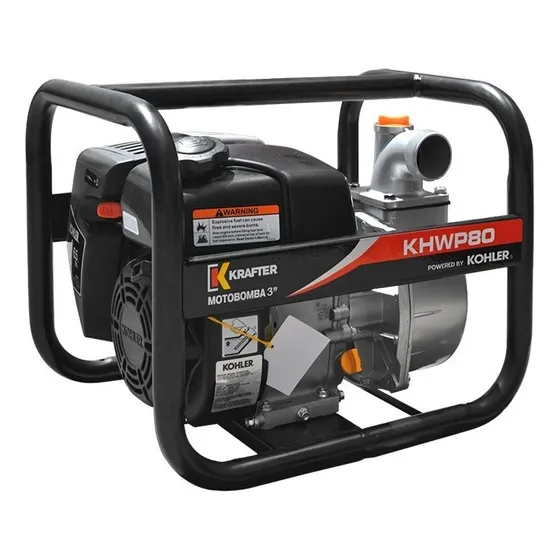 Motobomba Gasolina Kohler Khwp80 3 X 3 Krafter