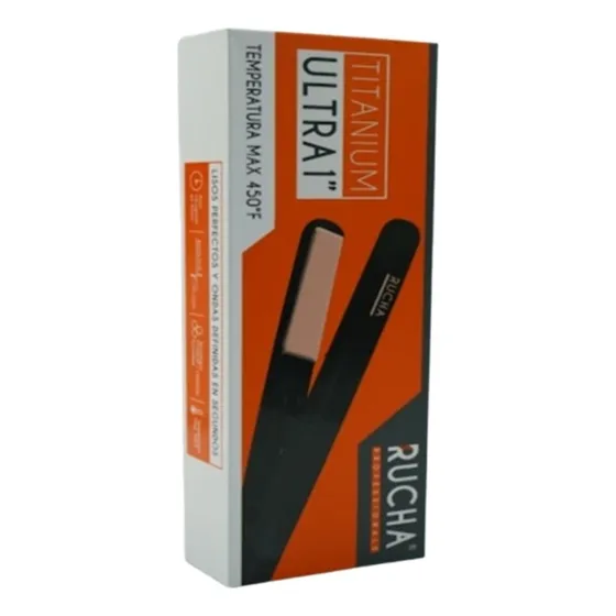 Plancha Para Cabellos Rucha Titanium Ultra