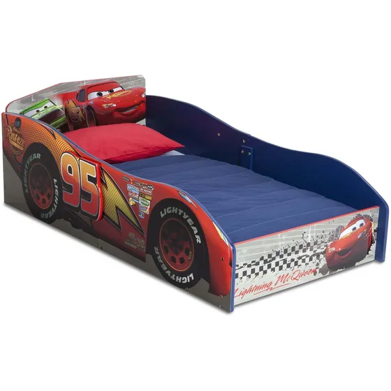Cama Carro (sin Colchón) Para Niño De Cars De Disney