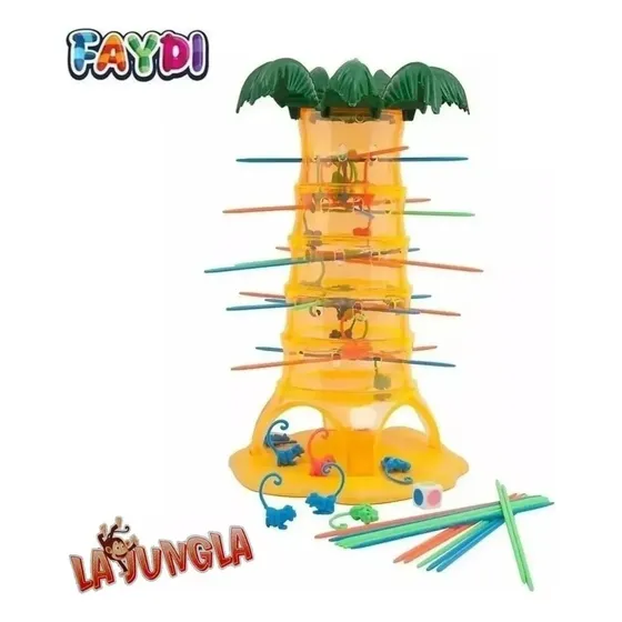 Juego de mesa La Jungla Monitos 2 o más jugadores