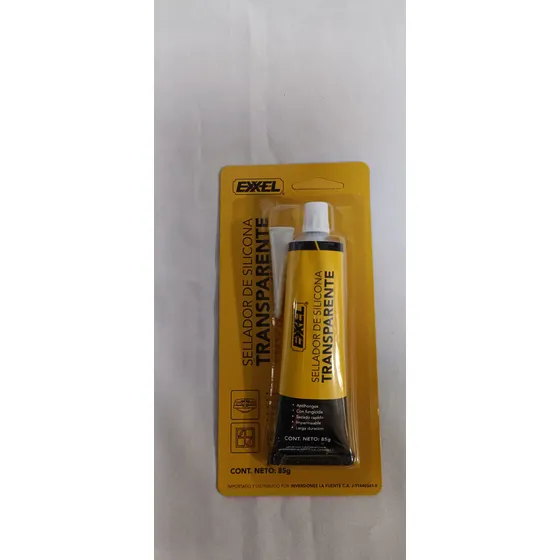 Silicon Pomo Transparente 85cc Exxel 09837