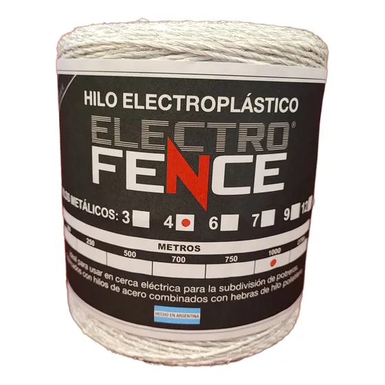 Hilo Electroplastico 1000 Metros Standard Boyero Electrico
