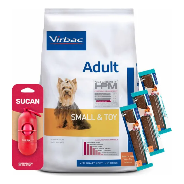 Hpm (virbac) Perro Adulto Mini Pequeño 6 Kg + Promo!