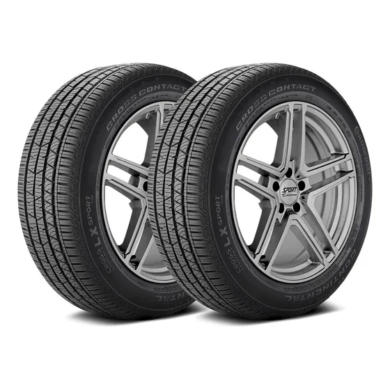 Continental Kit 2 Pneus 235/55R19 Conti Cross Contact LX Sport Continental 105W Aro 19