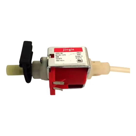 Bomba De Agua Vibratoria Solenoide Cafetera Espresso 20 Bar