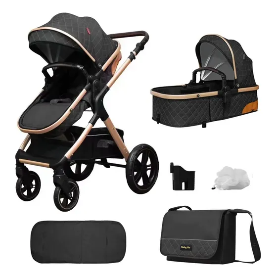 Coche Moises Tipo Europeo Aluminio Ultraliviano Babyon 