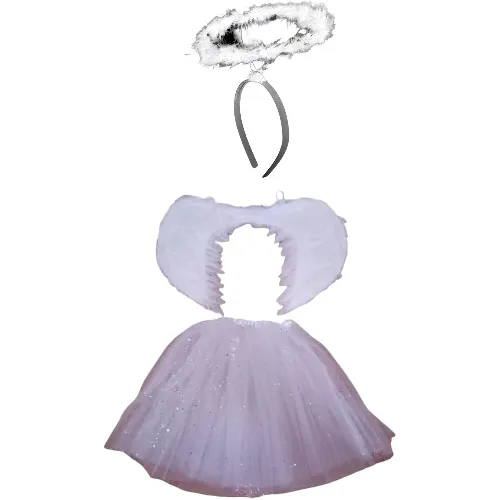 Disfraz Angel Niña Tutu 