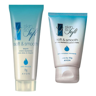 Creme Depilatório P/ Rosto + Área Do Biquíni Avon Skin Soft Creme Depilatório P/ Rosto + Área Do Biquíni Avon Skin Soft