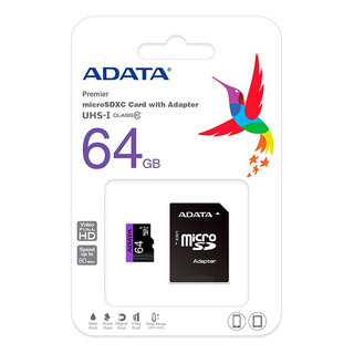 Memoria Micro Sd 64gb Adata Clase 10 Full Hd Celular Tablet Memoria Micro Sd 64gb Adata Clase 10 Full Hd Celular Tablet