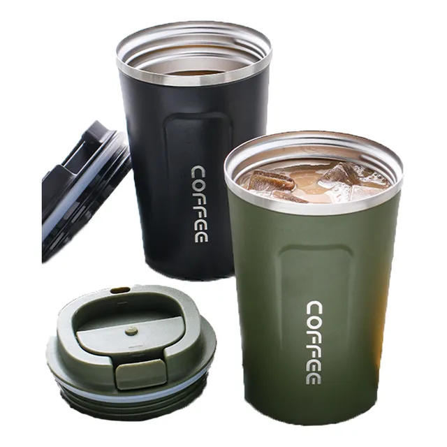 Taza Térmica De Café Acero Inoxidable De 510 Ml Portátil