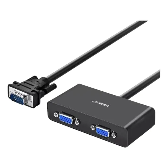 Splitter Vga ,ugreen 1m Divisor Adaptador Vga A 2 Vga Puerto