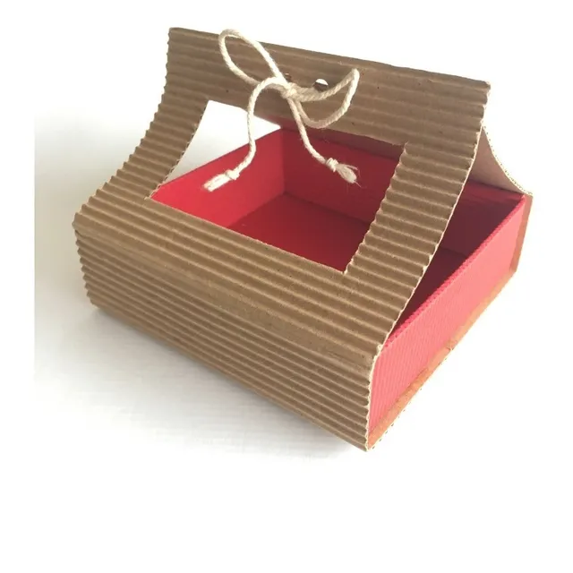 Caja De Cartón Para Regalo Souvenirs Jabones Plantas Velas