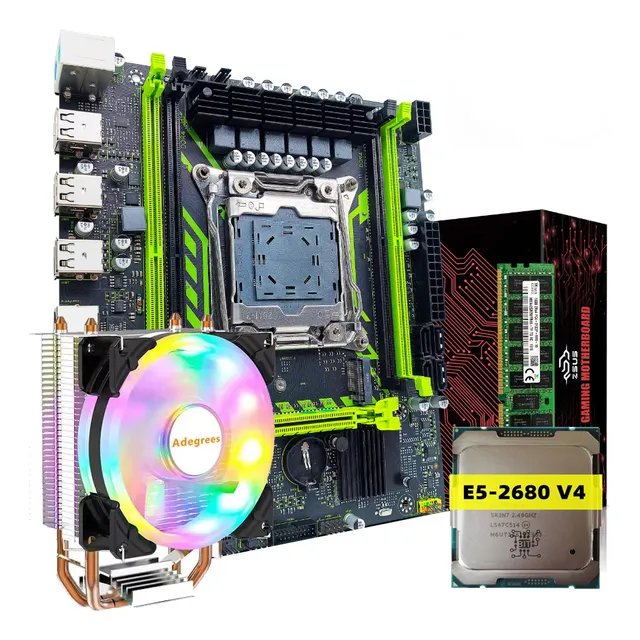 Computador (14 Núcleos)+cooler+placa+32gb