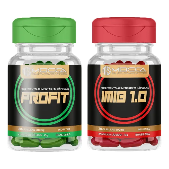 Kit Profit + Imib 1.0 -kit Detox E Controle De Apetite
