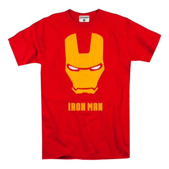 Franela De Iron Man Tony Stark Avenger Marvel Comics Algodón