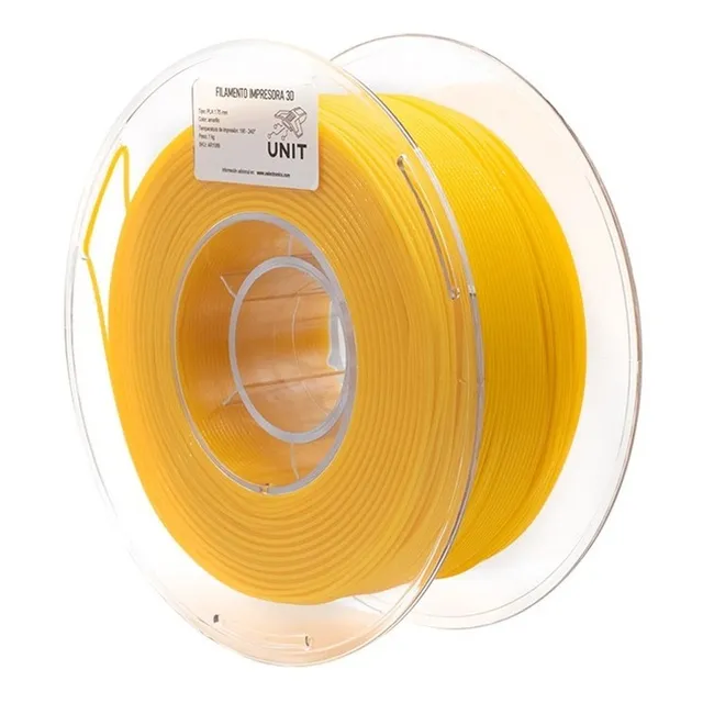 Filamento Pla 1,75 Mm 1 Kg Impresión 3d Color Amarillo