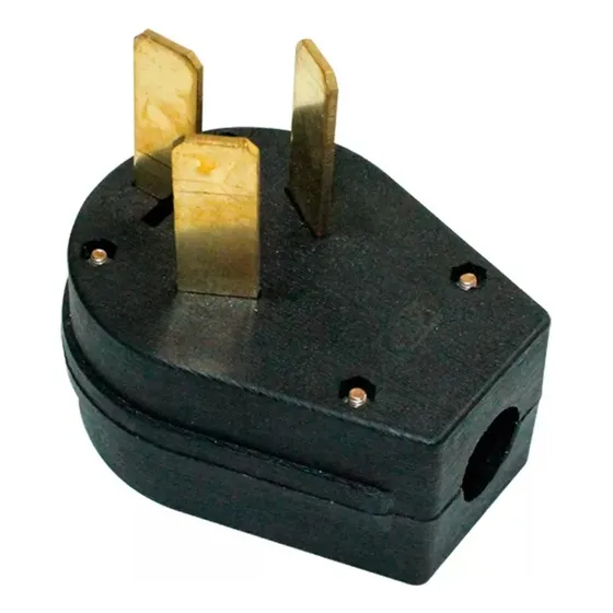Enchufe Macho Trifásico De 50 Amperios 3 Polo 220v