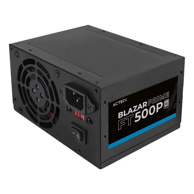 Fuente Acteck Atx 500w 24pin 2xmolex 2xsata 115/230v