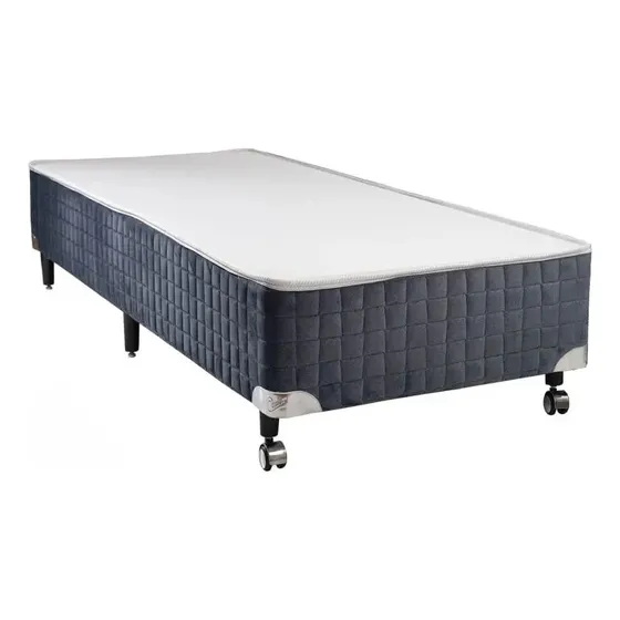 Box Castor Silver Star Air Pocket Solteiro 88x188x40cm