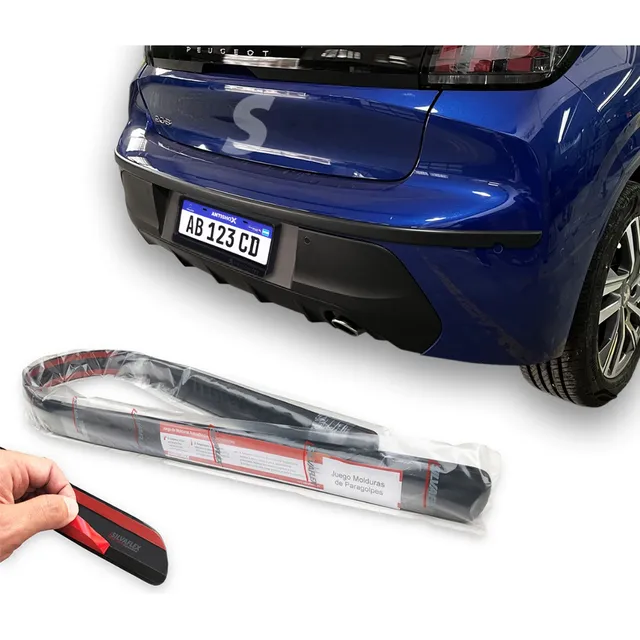 Bagueta Moldura Paragolpe Trasero Peugeot 208 2021/2022