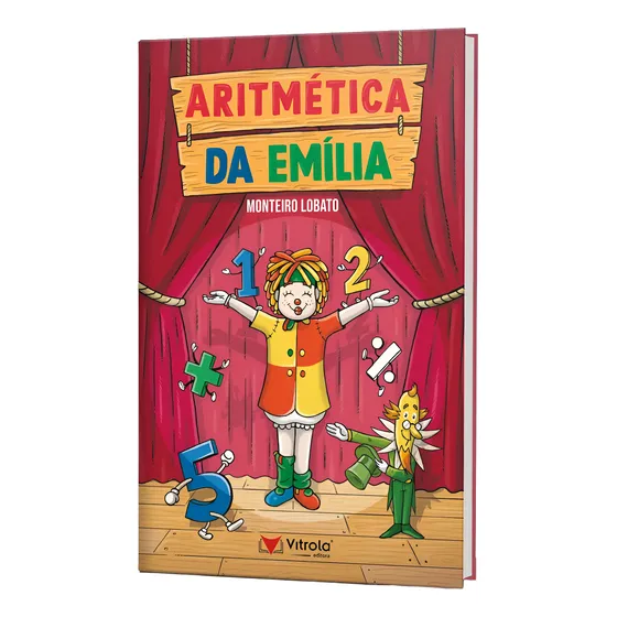 Livro Aritmética Da Emília, Monteiro Lobato, 2023, Vitrola Editora
