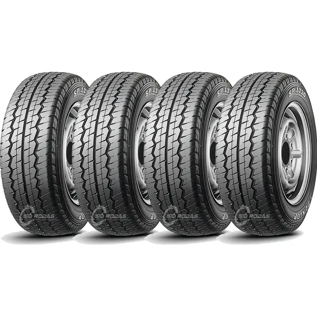Kit de 4 pneus Dunlop Utilitário SP LT30 P 195/70R15C 104 S