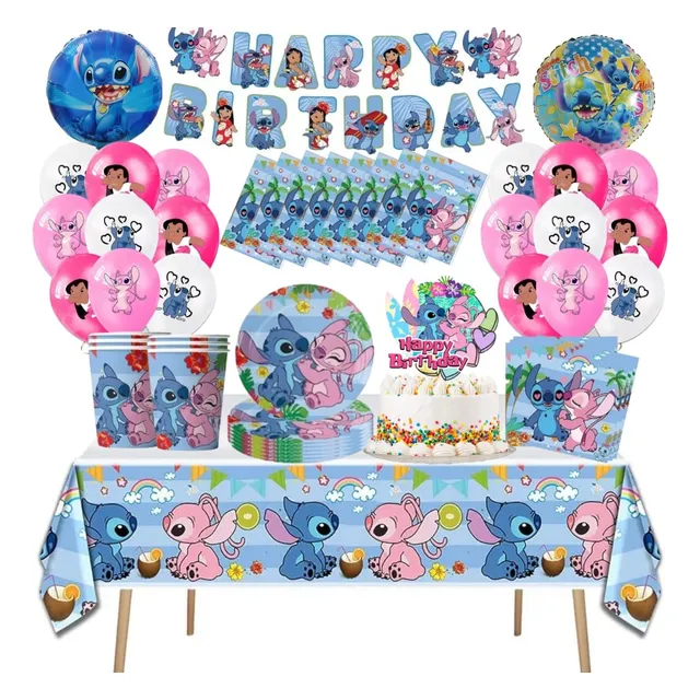 Set Decoracion Globos Cotillon Diseños Infantiles Variados