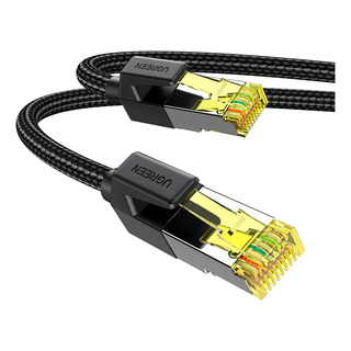 Cable De Red Ugreen Cat7 F/ftp Macho Rj45, 2 Metros, Negro Cable De Red Ugreen Cat7 F/ftp Macho Rj45, 2 Metros, Negro