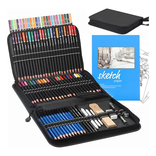 Zx Kit Profesional De Arte De Lápis De Desenho E Esboço 41