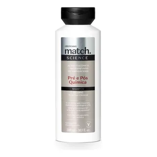 Shampoo Pós Quimica 250ml Sos Cauterização Match O Boticårio Shampoo Pós Quimica 250ml Sos Cauterização Match O Boticårio