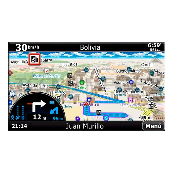 Mapa Vial Ecuador 2025 Radio Auto Windows Ce Android Sygic