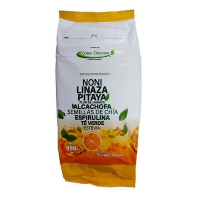 Linaza Mix Colon Cleanser 450gr. Naranja Menta