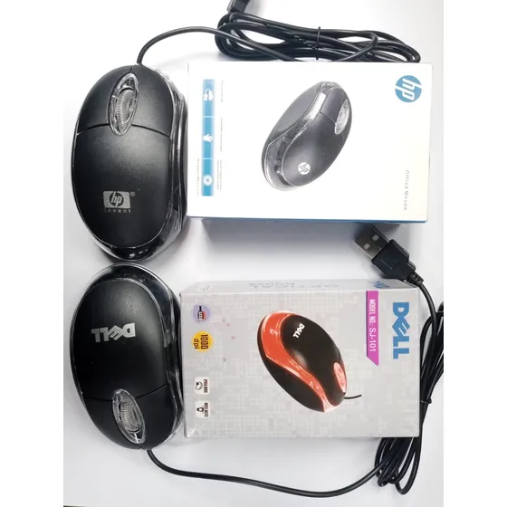 Mouse Alambrico Economico Dell-hp-acer