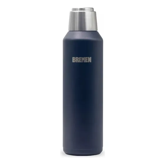 Termo 1 Litro Acero Inoxidable Tapa Magnetica Azul Bremen