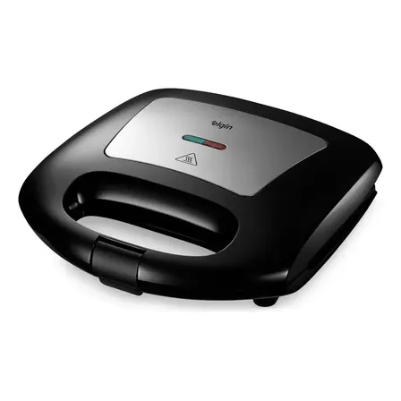 Sanduicheira E Grill Best Time 800w 2 Em 1 Elgin 1270v Preto 127v