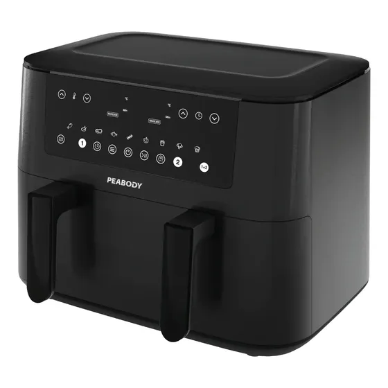 Freidora De Aire Peabody Regulable Xl 9lts Pe-afdb910n Negro Negro