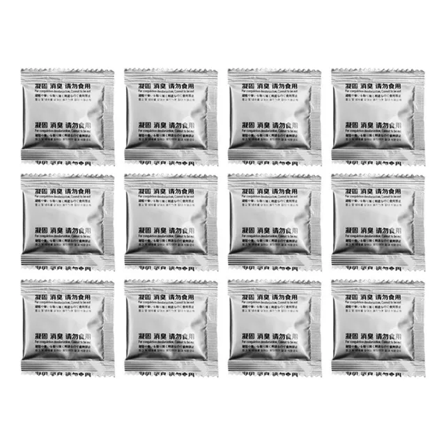 12 Sobres Gel Solidificante Absorbente Baño Inodoro Portátil