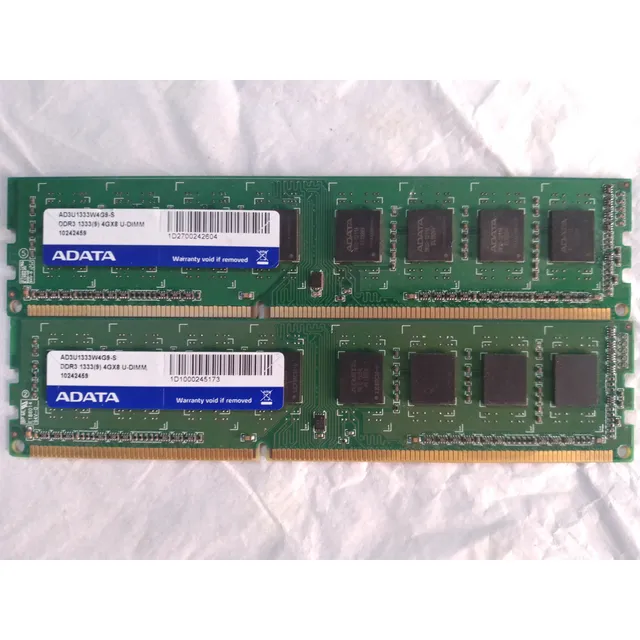 Memoria Ram Ddr3 4gb Bus 1333 Adata -- Core I7-i5-i3-fm2-am3