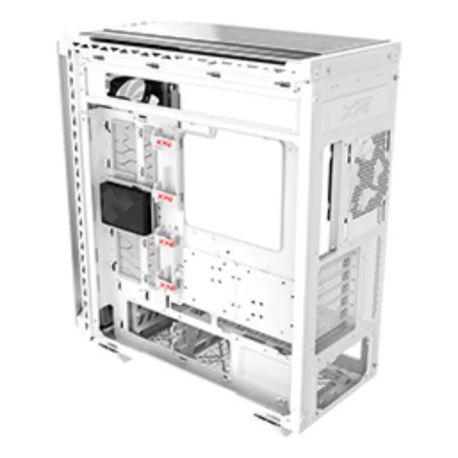 Xpg Gabinete Gamer Battlecruiser Ii St E-atx 4 Fan Argb Cristal Templado Blanco Battlecruiseriist-whcww