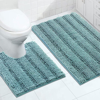 Juego De Alfombras De Baño De Chenilla Antideslizantes Para Juego De Alfombras De Baño De Chenilla Antideslizantes Para