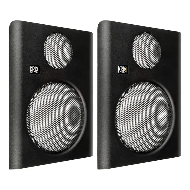 Rejillas Protectoras Krk Para Monitores Rp5g4 Negras, Par...