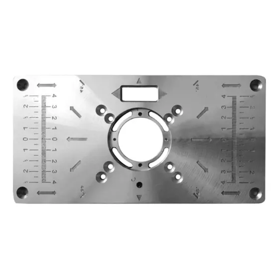 Placa De Inserción De La Tabla Para Fresadora