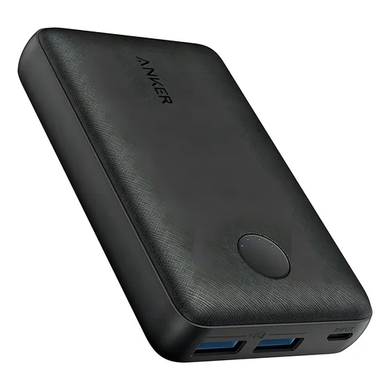 Cargador Portatil Powerbank Anker Select 10000 Mah Carga Rap Color Negro